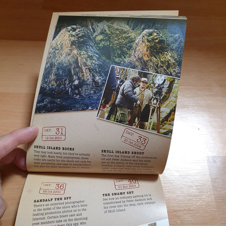 킹콩 피터잭슨의 프로덕션 다이어리 DVD 한정판--7