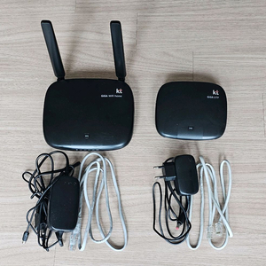 (정품) KT GIGA 유무선 공유기 + KT GIGA UTP + 랜선