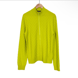 M 루이비통 남성 다미에 울 니트 집업 가디건 자켓 이미지