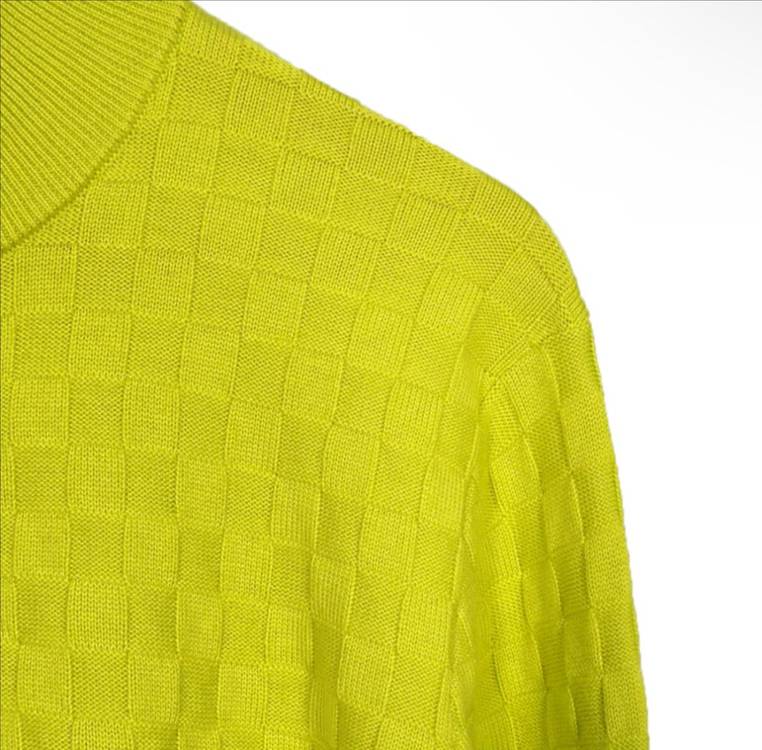 M 루이비통 남성 다미에 울 니트 집업 가디건 자켓 이미지