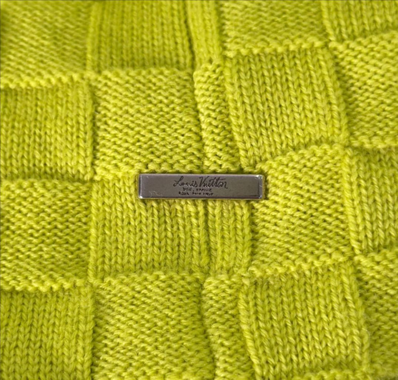 M 루이비통 남성 다미에 울 니트 집업 가디건 자켓 이미지