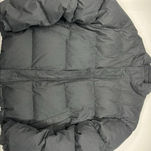 스투시 립스탑 다운 푸퍼 자켓 블랙 패딩 XL