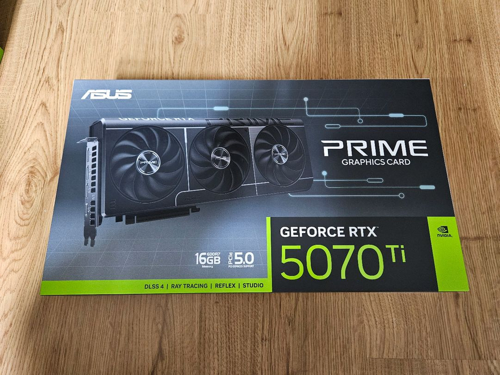 ASUS RTX5070Ti 프라임 미개봉 새제품--0
