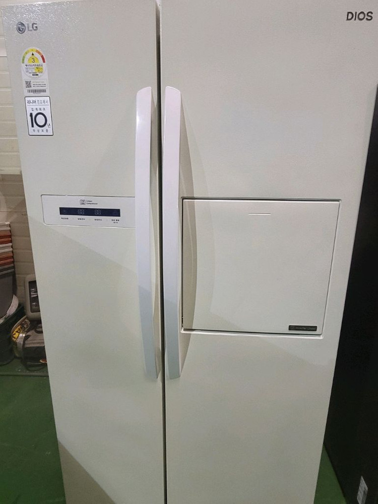 무료배송설치 LG 디오스 802L 양문형 냉장고 2015,6제조.,,--1