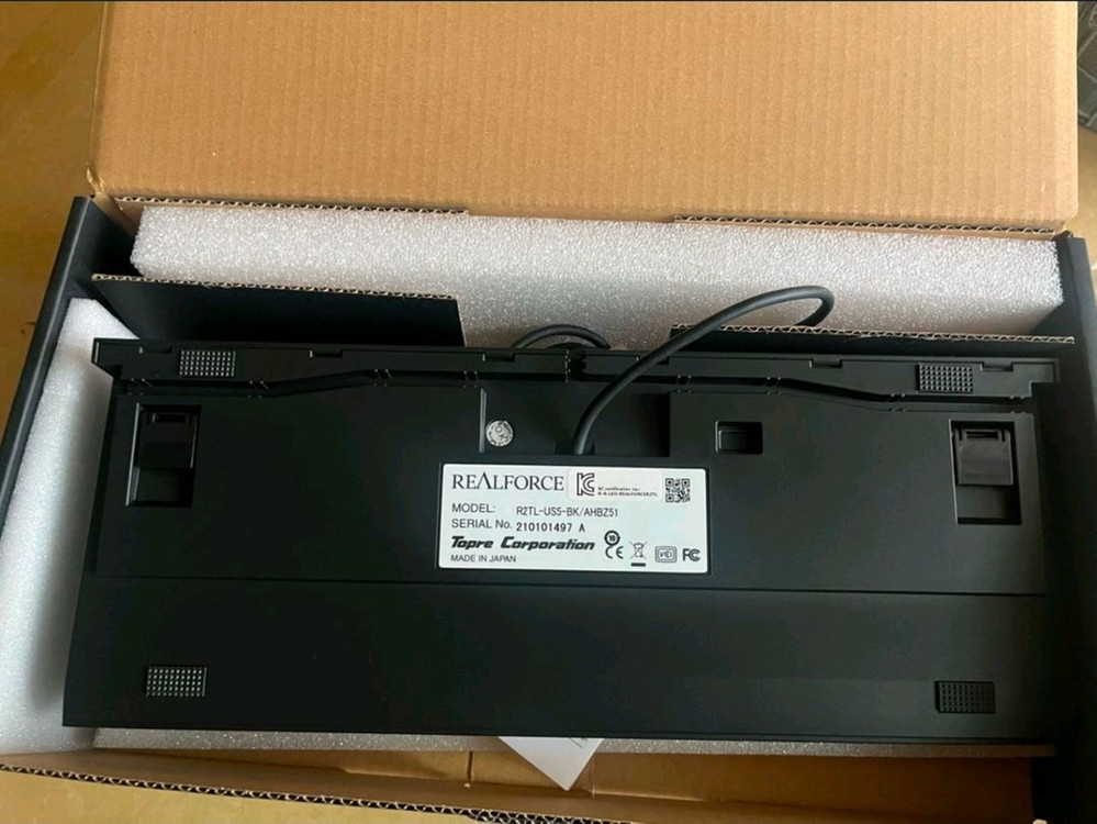 리얼포스 R2 TKL 차등 제품 판매합니다 이미지