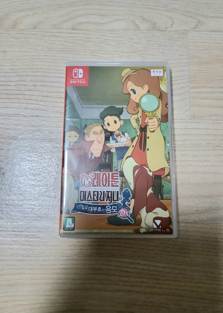 닌텐도스위치 레이튼 미스터리저니--0
