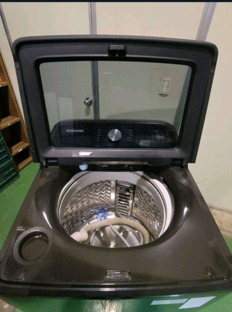 무료배송설치(세척완료)2021.12제조 삼성 그랑데 통돌이 19kg 세탁기.--2