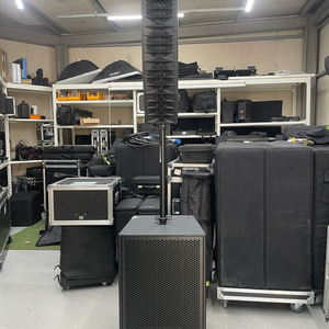 사운드킹 신제품 P118 컬럼어레이 스피커 판매합니다. 이미지