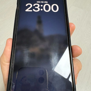 아이폰 15프로맥스 256GB(S급/화이트) + 다양한 케이스(공짜)판매합니다!!