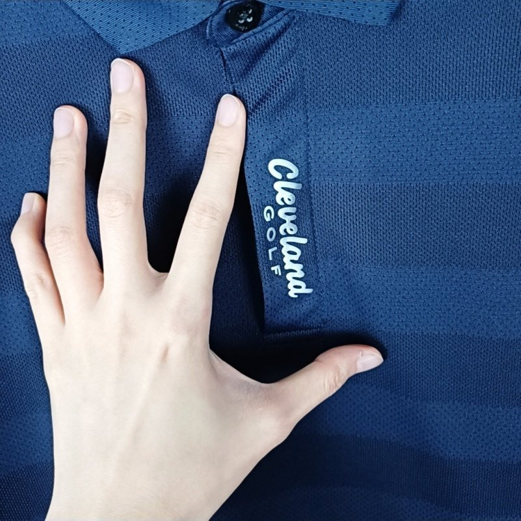 클리브랜드/카라 반팔 티 티셔츠 골프 남S 95/라덴 이미지