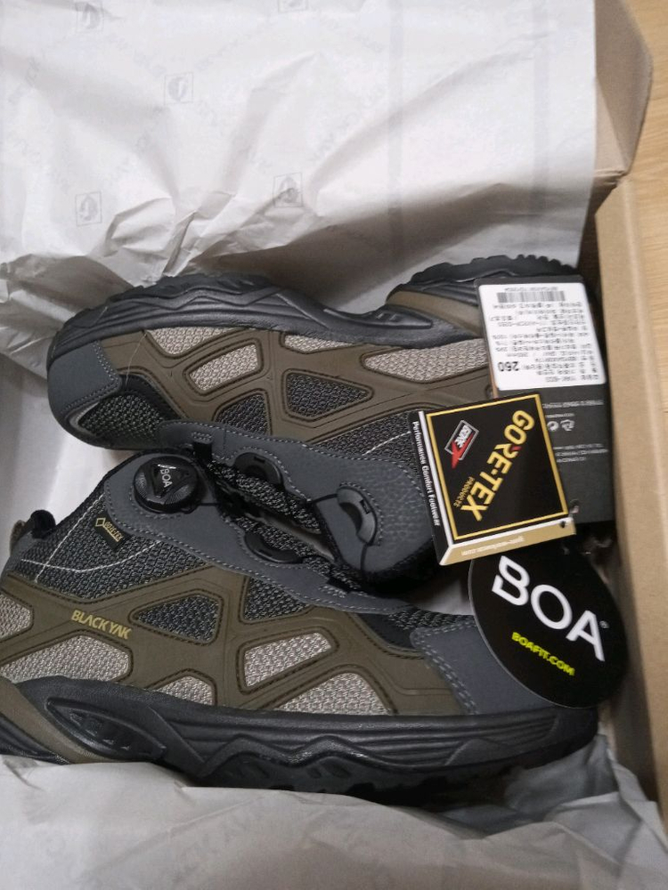 yak-603 블랙야크 안전화 275 *고어텍스 박스새제품 이미지