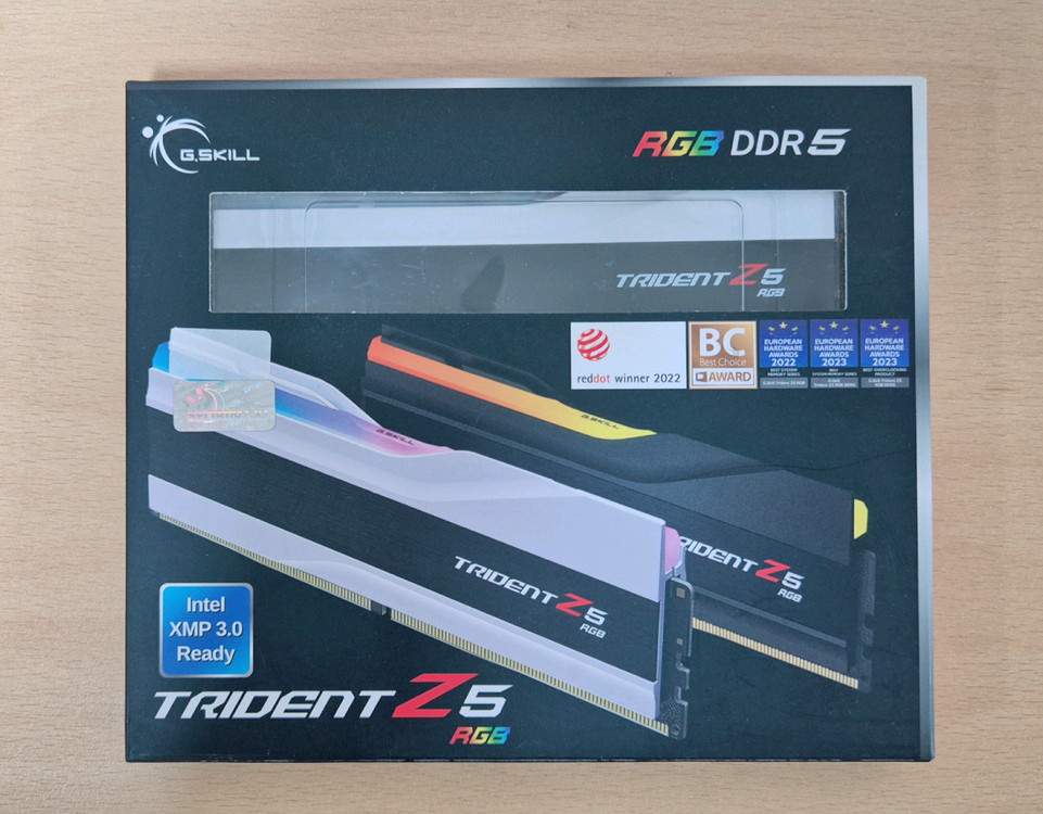 지스킬 DDR5 64GB ( 32GB x2) 6000MHz CL30 화이트 RGB 서린 정품--0