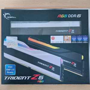 지스킬 DDR5 64GB ( 32GB x2) 6000MHz CL30 화이트 RGB 서린 정품