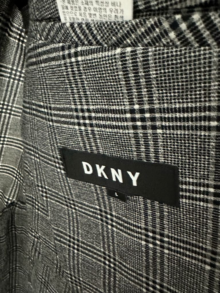 DKNY 체크패턴 마이 그레이 미착용 새상품--2