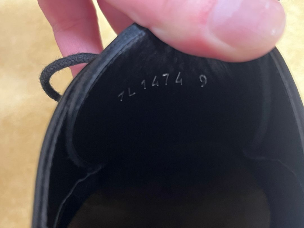 펜디 FENDI 캘리그라피 로고 레이스업 슈즈 280사이즈 이미지