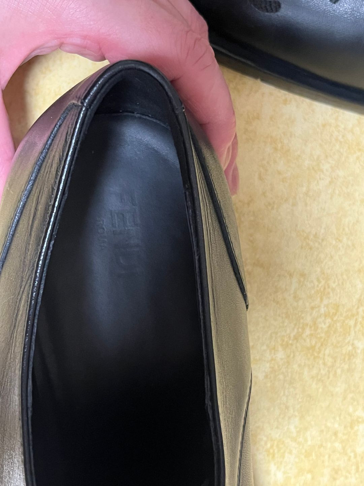 펜디 FENDI 캘리그라피 로고 레이스업 슈즈 280사이즈 이미지