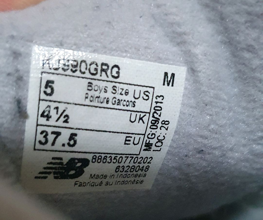 뉴발란스990 주니어사이즈240--4