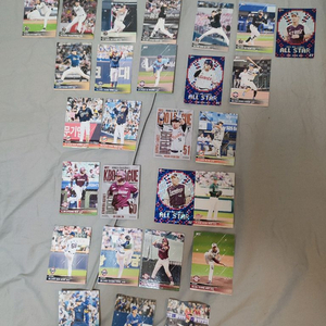 KBO야구카드 일괄로 팝니다.