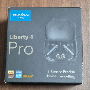 앤커 리버티4 프로 블랙 노캔 무선 이어폰 anker liberty4 pro