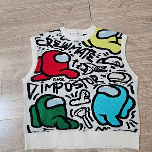 자라키즈 어몽어스 니트 베스트 130사이즈 이미지