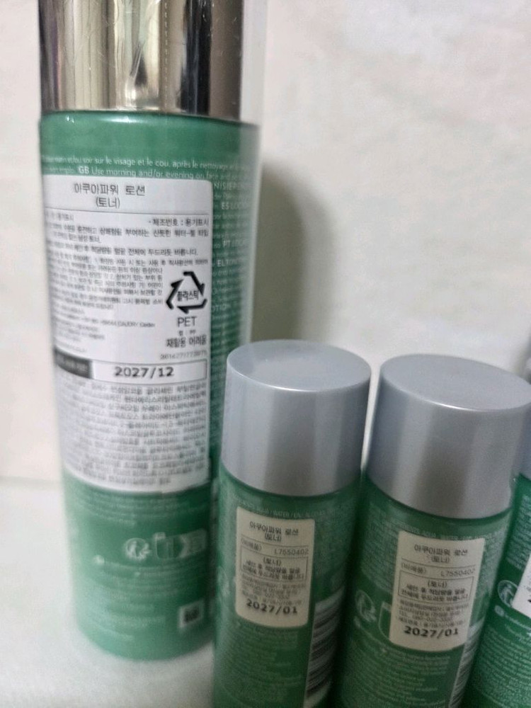 비오템옴므 아쿠이파워 토너200ml +30ml 5개--1