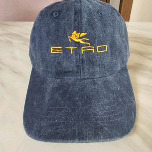 에트로 워싱데님 볼캡/네이비/새상품