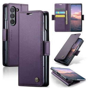 YINUO 가죽소재 카드수납 갤럭시Z폴드6 플립 케이스 새제품급(노박스) 이미지