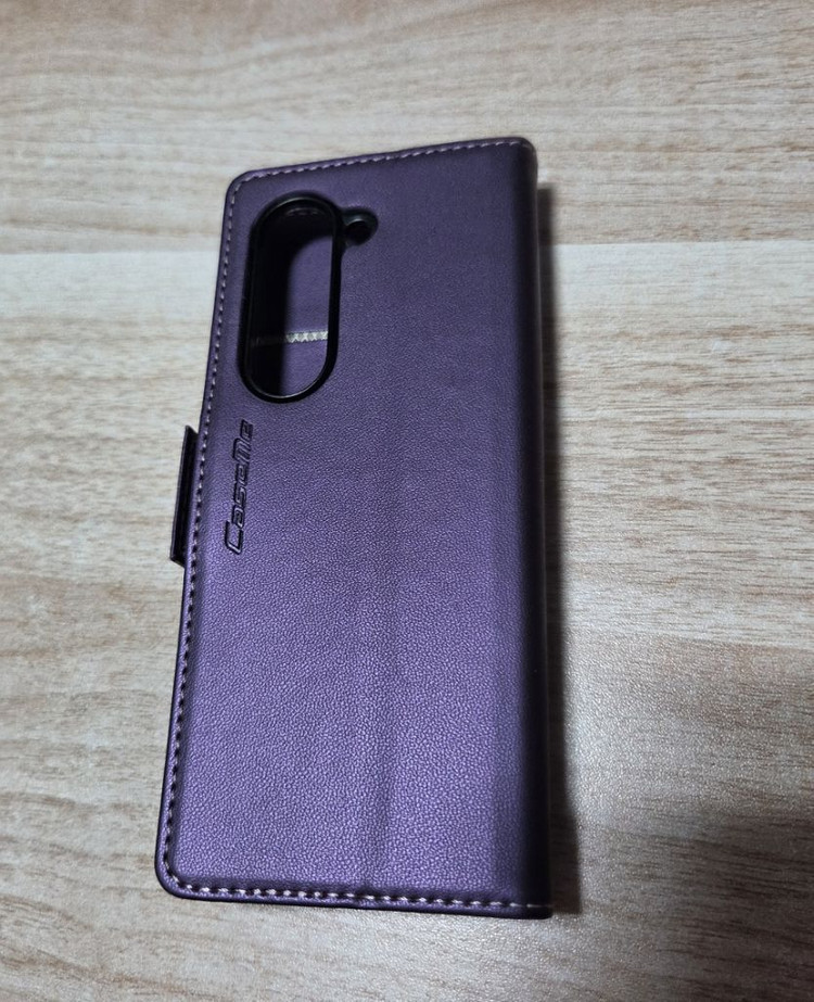 YINUO 가죽소재 카드수납 갤럭시Z폴드6 플립 케이스 새제품급(노박스) 이미지