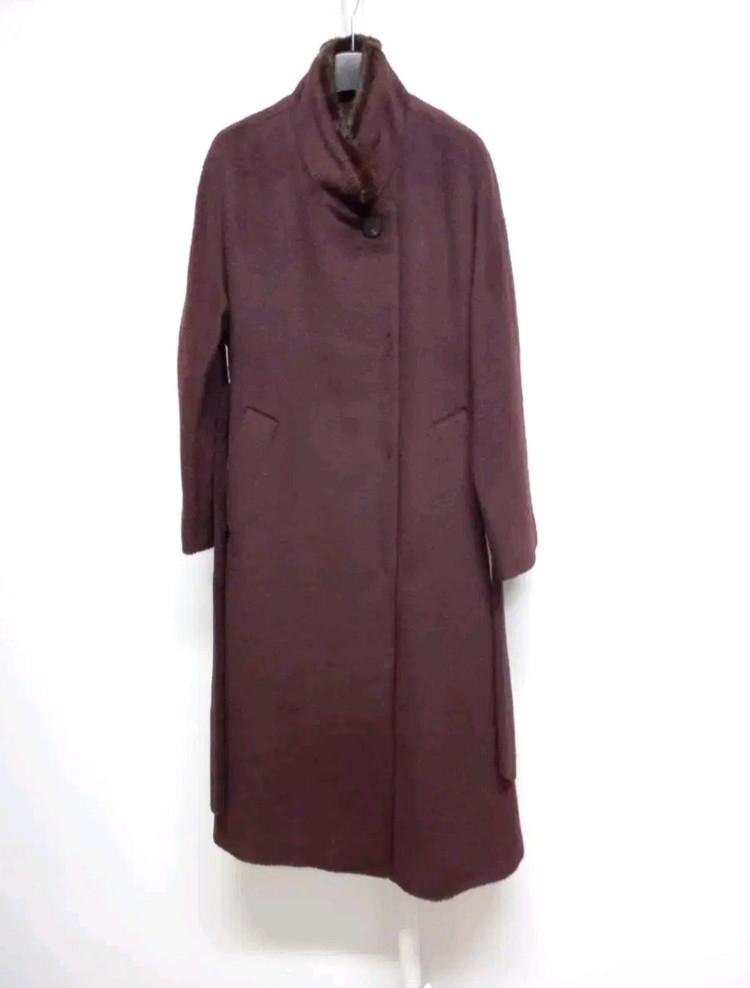 새 발렌시아 라마 밍크 맥시롱코트 55--2