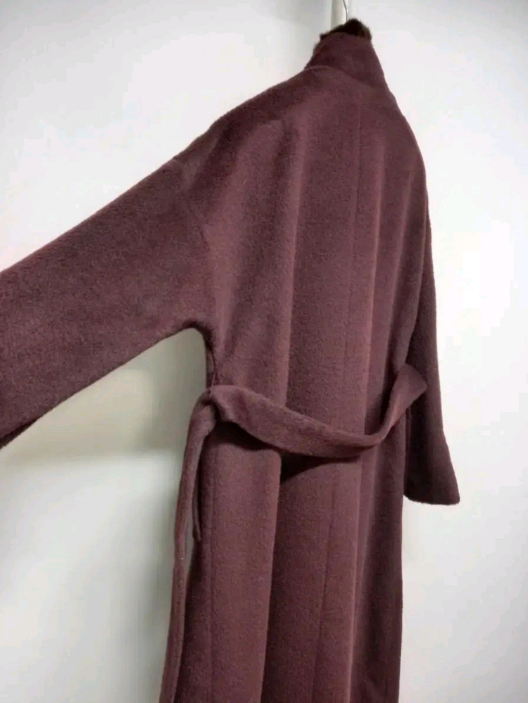 새 발렌시아 라마 밍크 맥시롱코트 55--5