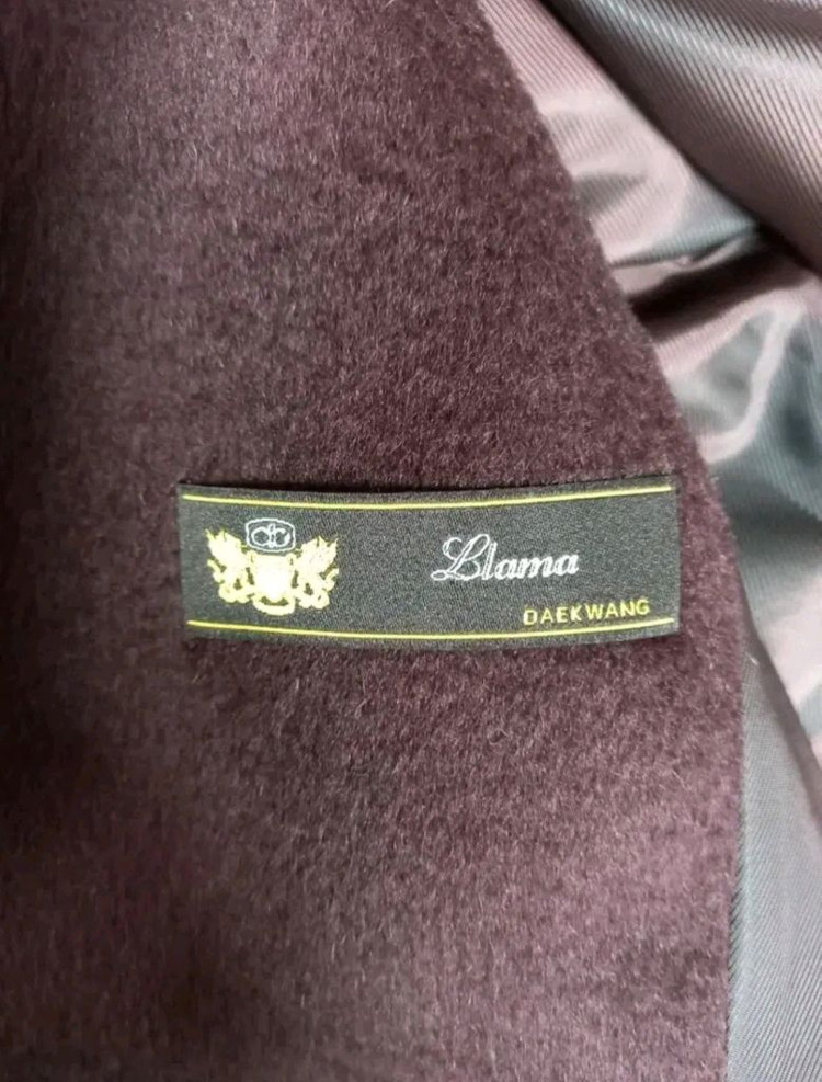 새 발렌시아 라마 밍크 맥시롱코트 55--7