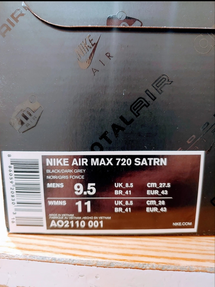 [무료배송] 나이키 에어맥스 720 프리미엄하이 275--8