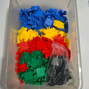 [새제품] 더맥스 Themax 유아 블록 세트 & 자료 화일 1권