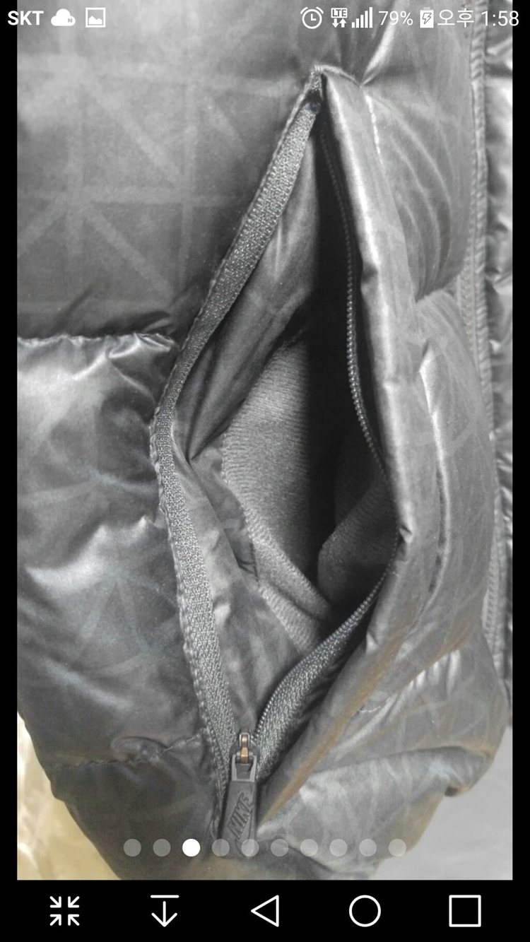 222.[새제품60%할인] 나이키 패딩조끼 S~M--2