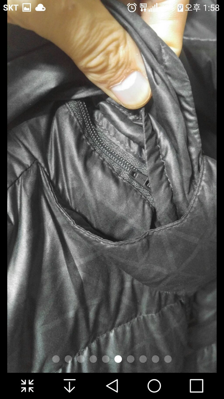 222.[새제품60%할인] 나이키 패딩조끼 S~M--5