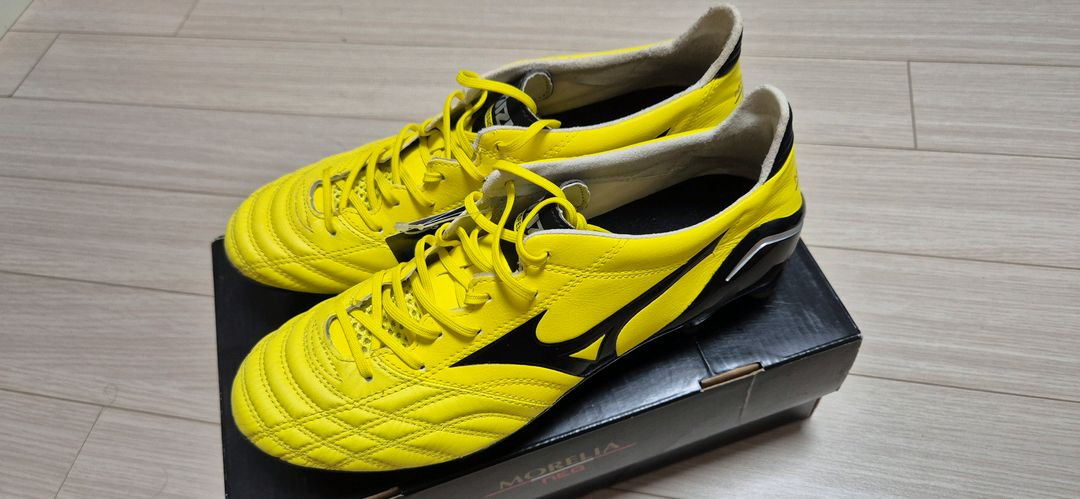 미즈노 축구화 모렐리아 네오 MD 검노 260 사이즈 이미지