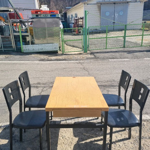 식당 4인용 의탁자세트