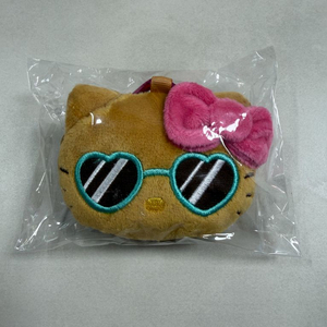 산리오 태닝키티 선글라스 카라비너 파우치 동전지갑