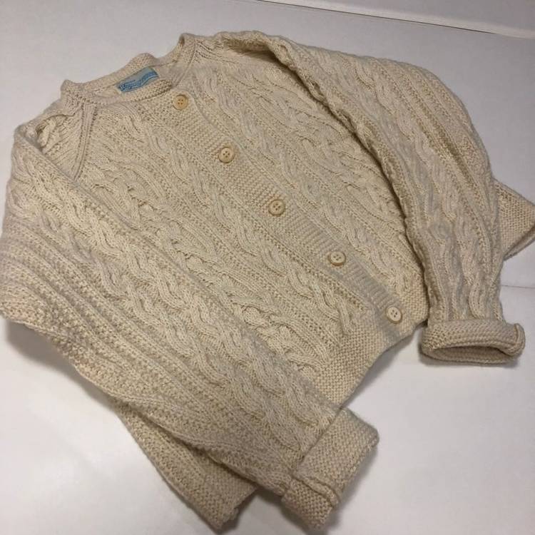 로맨티사이즈 셔틀랜드 케이블 가디건 꽈배기니트 울 그랜마 할미룩 오버핏--9