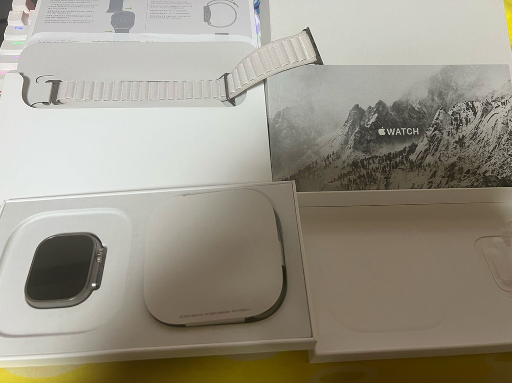 애플워치 울트라1 49mm 티타늄케이스--5