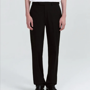 무신사 세미 와이드 핏 슬랙스 바지 벤딩