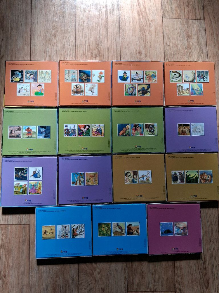 프뢰벨 뉴세계전래동화.CD15개일괄(각1개).상태 좋아요.사진 참고하세요--4