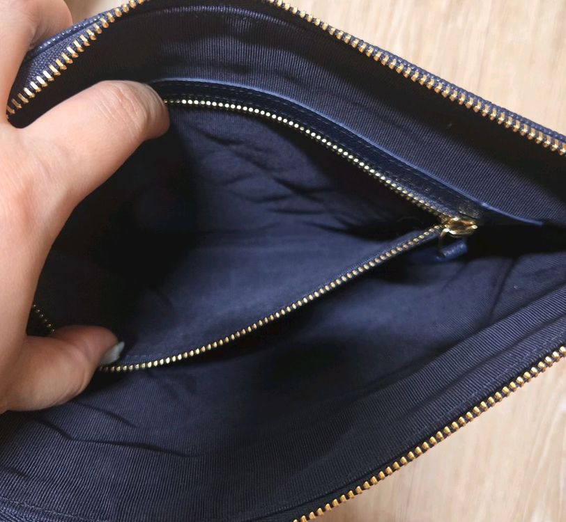 샤넬 로고 캐비어 미듐 클러치 (컨디션굿)가격내림--6