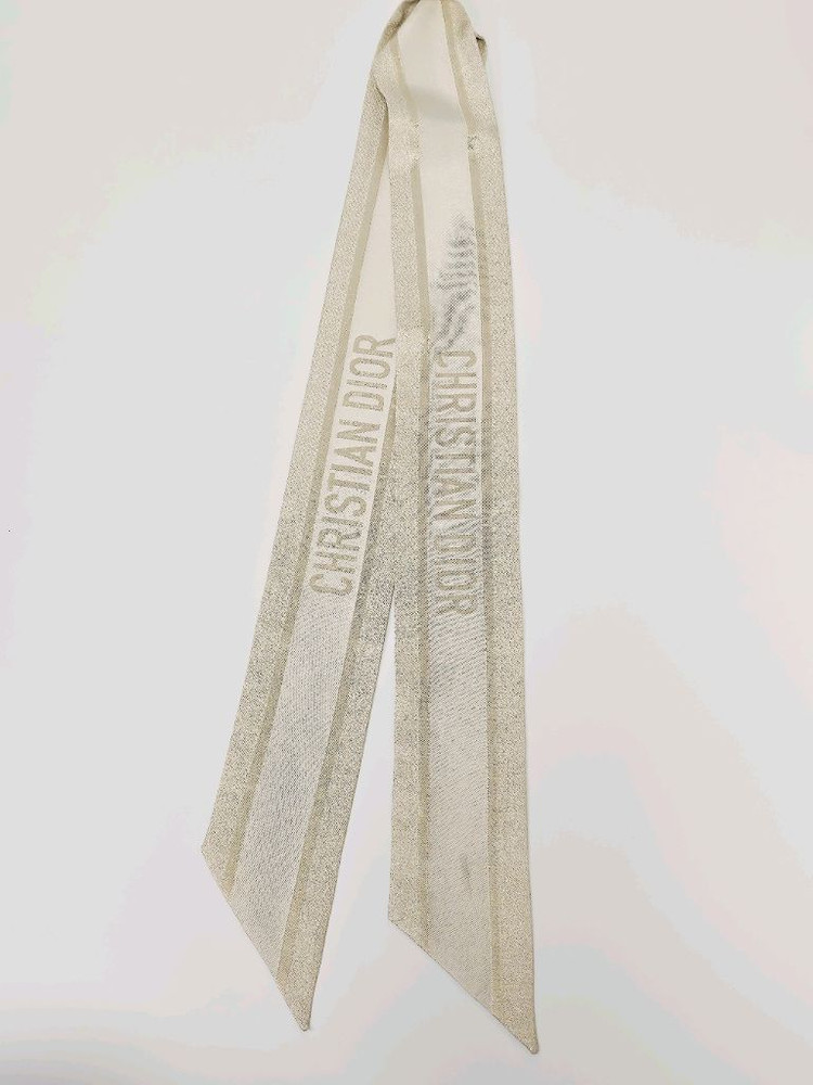 디올 트왈 드 주이 소바쥬 미차 스카프 에크루/골드 이미지