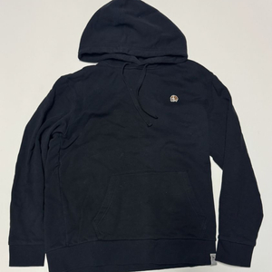 헤지스 피즈 Phiz 강아지 로고 코튼 후드티 M ~ L 블랙 이미지