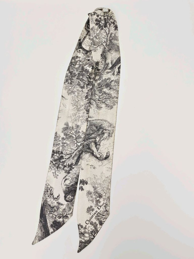 디올 트왈드주이 소바쥬 미차 스카프 그레이 이미지