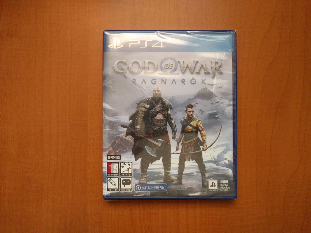 PS4 갓오브워 라그나로크 미개봉--0