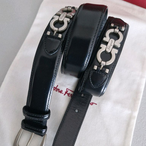 페라가모 은장 남성 가죽벨트 90 정품