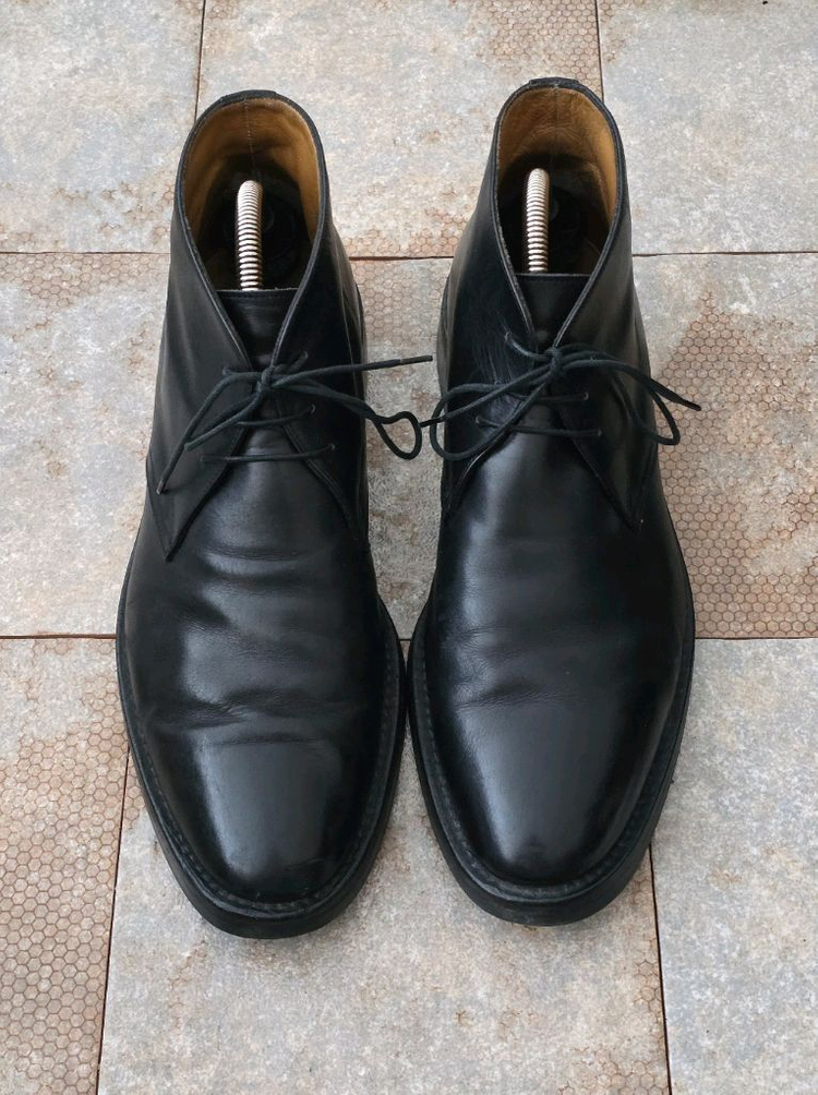 (285)발리 데저트 레더 부츠--0