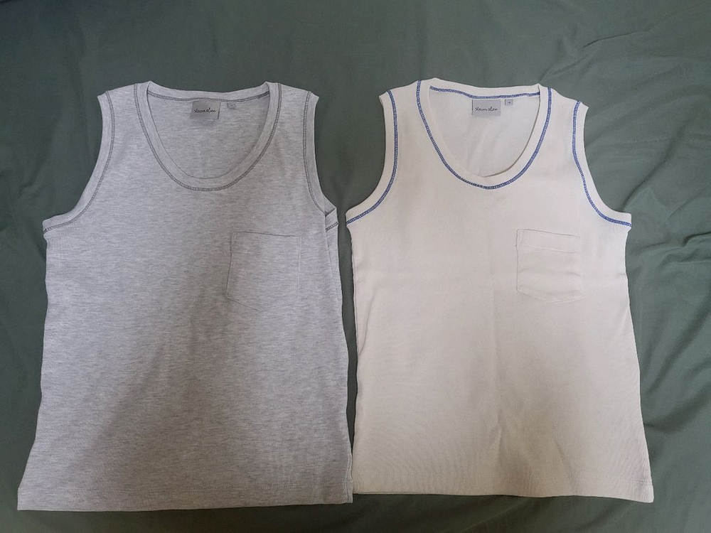 스티브알란 민소매 티셔츠--1